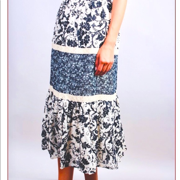 Multi print Floral Skirt. - Picture 2 of 5